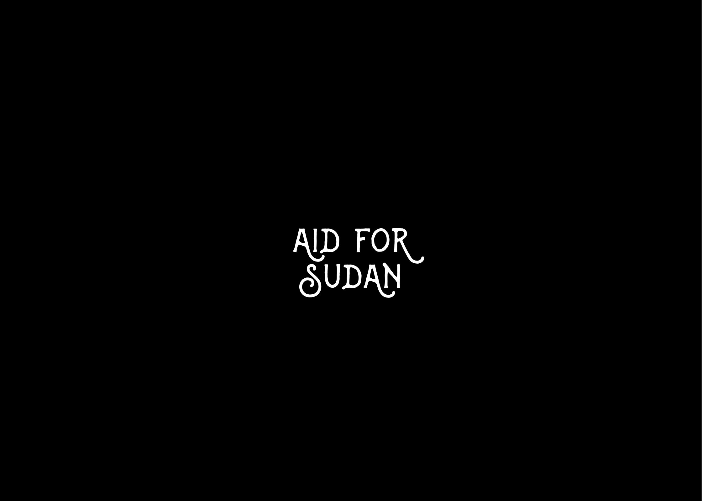 Aid for Sudan cover
